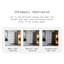 Meuble d'appoint rétro en bois massif blanc-1197181458