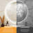 Crushed Crystal Decor Round LED Bathroom Vanity Mirrors with Anti-Fog, Dimmable Lights, and Shatterproof