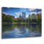 «Lagoon In Boston Public Garden» par Rick Berk, art mural en verre acrylique-61977720