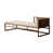 Chaise longue à accoudoir droit est en rupture de stock