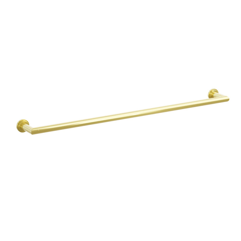 Barre à serviettes Emtek, H 1,75 po x l 31,75 po x P 3,25 po, Laiton non laqué