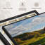 Nature «Green Fields Red Barn Wall Art»-101779310