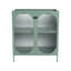 Meuble-lavabo autoportant de 30 po de couleur vert menthe avec construction en acier