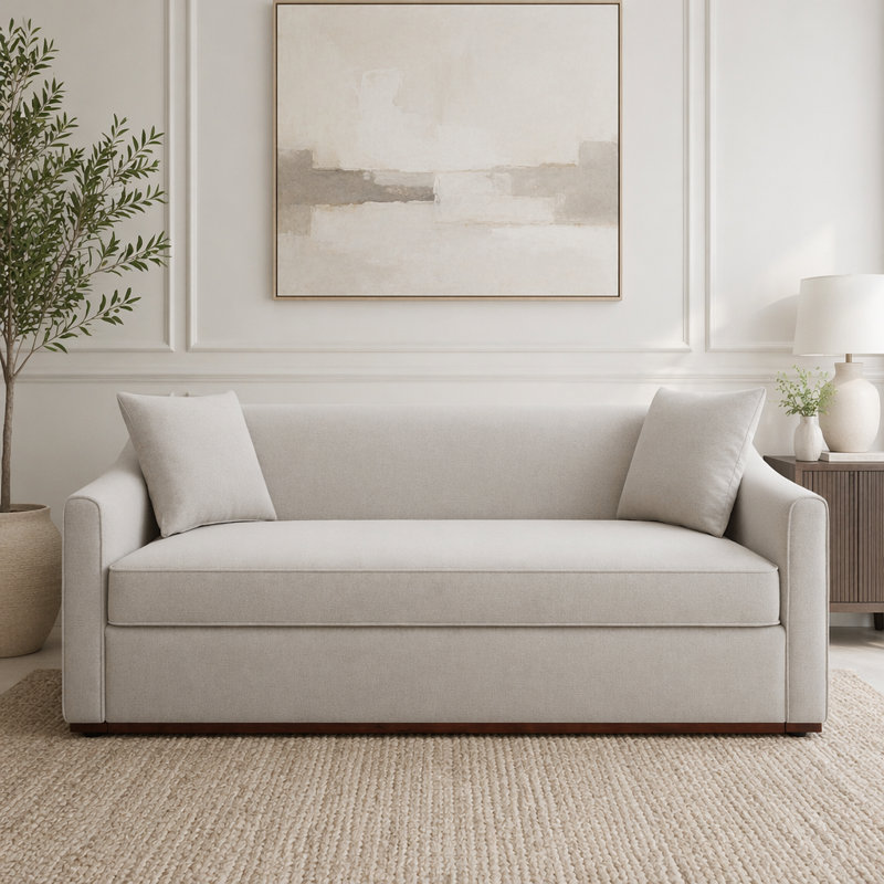 Modern 3-Seater Sofa 75.78" Sofa Couch Upholstered Sofa