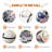 Portable Dog Car Seat with Storage Pockets