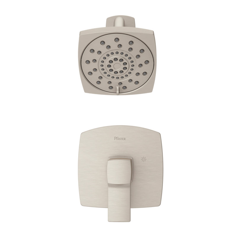 Deckard Dual Function Shower Faucet with Trim, Brushed Nickel
