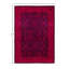 Overdyed One-of-a-Kind 4' 2" X 6' 0" Hand Knotted Area Rug