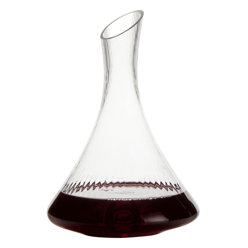 Empire Clear Glass Contemporary Wine Carafe