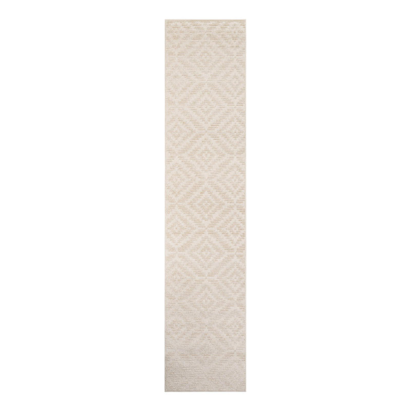 Tapis intérieur / extérieur Sabrina Soto Zigzag, Tapis de couloir 2 pi 7 po x 12 pi