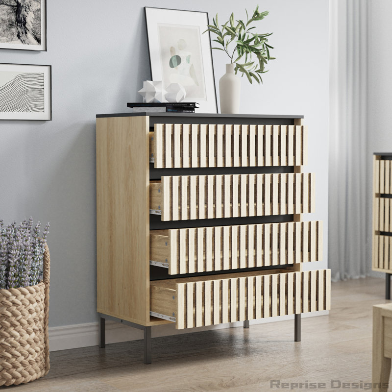 Commode 4 tiroirs Anewomen