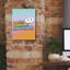 Toile épique Graffiti «Staring At Sunsets» par Club Daydream, 12 po x 16 po