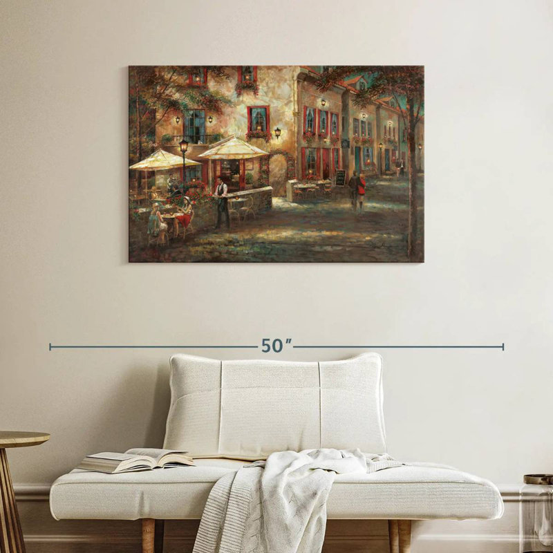 Sireci Courtyard Cafe, 26" H x 39" W