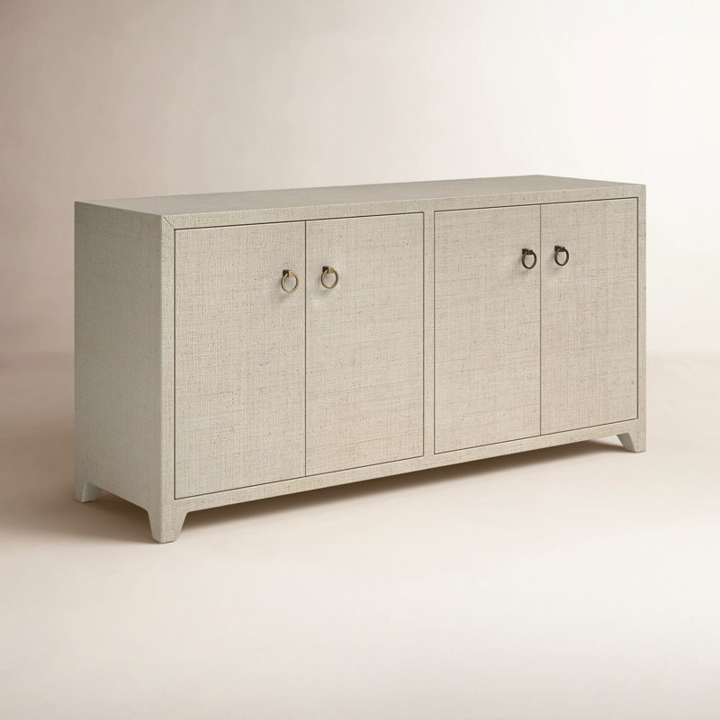 Cleo 70'' Wide Raffia Sideboard, Natural
