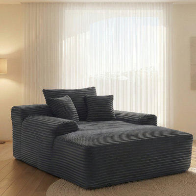 Fauteuil-lit moderne en tissu à compression pour la maison