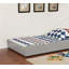 Lit superposé double au-dessus d'un lit double avec style transitionnel, échelle attachée, traverses de lit supérieures, structure de joint de verrouillage et lit gigogne inclus-2111928730