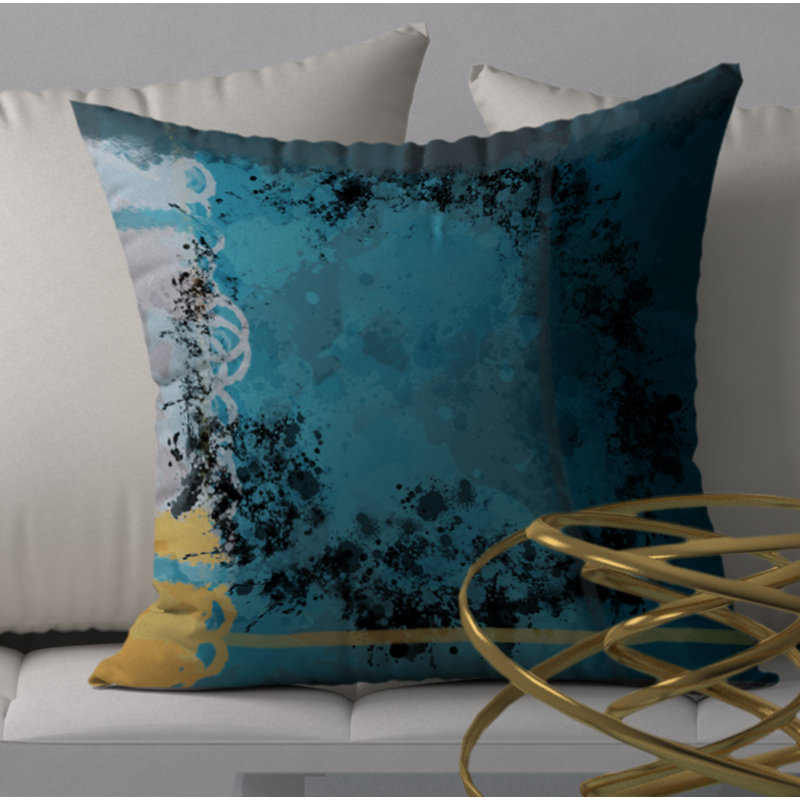 Reversible Throw Pillow, 18" x 18"