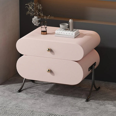 Myland Luxury Modern Bedside Table Drawers Minimalistic