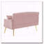 Canapé 2 places rose-1437187706
