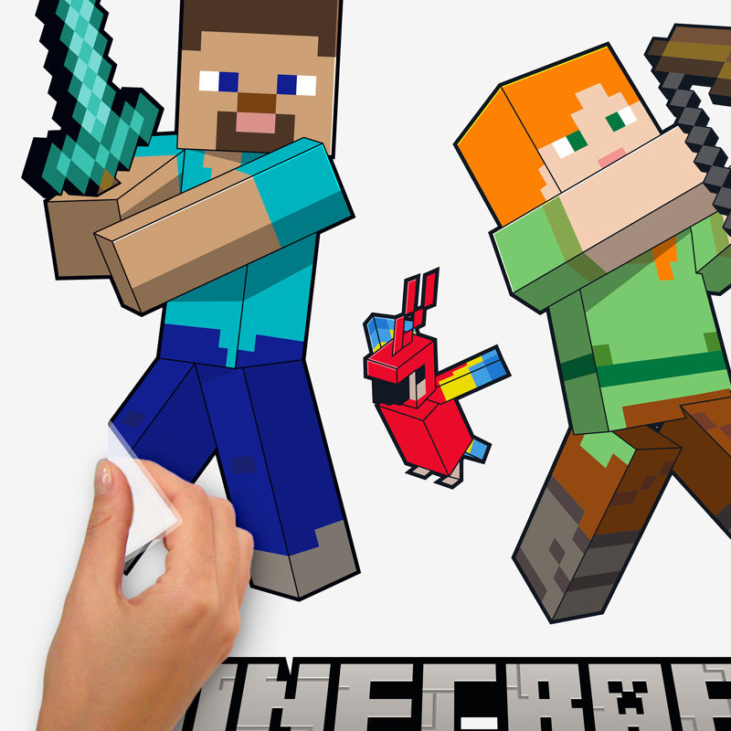 Autocollants muraux Minecraft