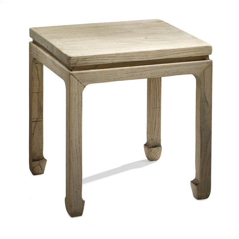 Jixi Solid Wood Accent Stool