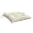 Chair Cushion Set of 4 Cream White Oxford Fabric 100 Percent Polyester Outdoor Chair Pads-1794763733-1794763734