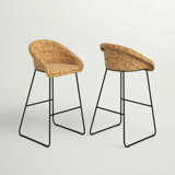 Walter Counter Stool with Metal Frame