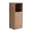 Armoire latérale de salle de bain 12 po, portes à fermeture douce, conception à fixation flottante