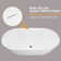 59” L X 30” W Freestanding Contemporary Soaking Acrylic Bathtub with Overflow and Drain