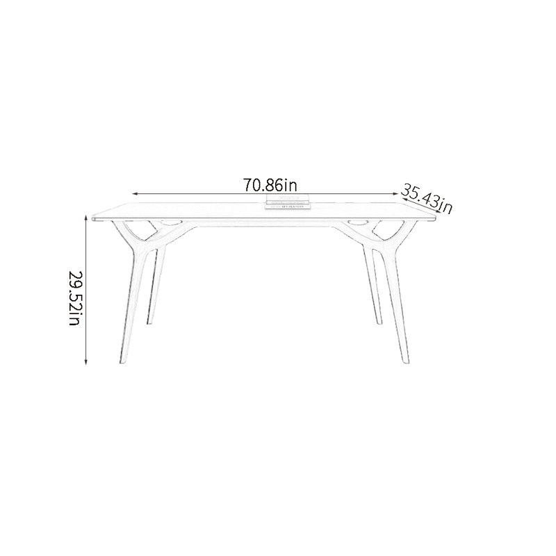 Rosealie, H 29,52 po x L 70,86 po x l 35,43 po
