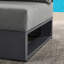 Fauteuil modulaire en aluminium thermolaqué Modway Tahoe-95616626