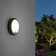 Outdoor Basic Anthracite 5.8cm H Integrated LED Outdoor Flush Mount