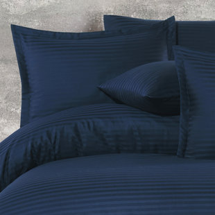 Ensemble de housse de couette en satin via bianco via bianco - Ensemble de grand lit Satin Season, Cappucino, 3 pièces de luxe en jacquard (housse de couette + 2 taies d'oreiller assorties)
