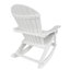 Chaise berçante d'extérieur en poly-87654875