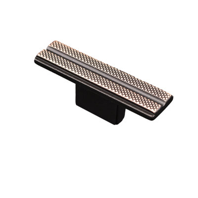 Poignée simple de 5/8 po Twin Knurl