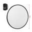 Round Wall Mirror, 71Cm Bathroom Mirror Wall Mounted High Definition, Golden Metal Frame, Mdf Back Panel, For Living Room Bedroom Hallway-1494965673-1494965675