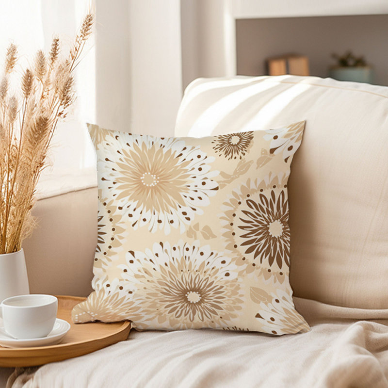 Abstract Bohemian Pattern V Boho, 16"H x 16"W