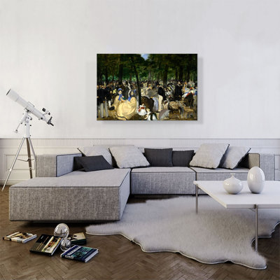 " Music In The Tuileries Garden 1862 " by Edouard Manet Painting Print