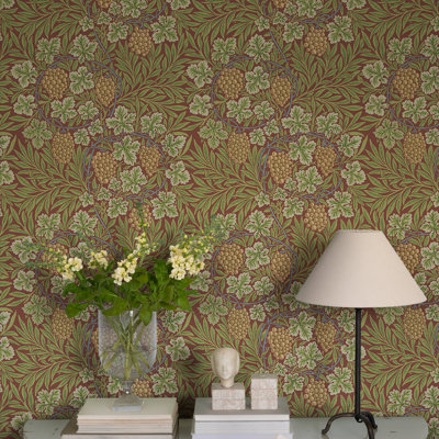 Alexavia Leafy Grape Vine 10.05m x 53cm Wallpaper Roll