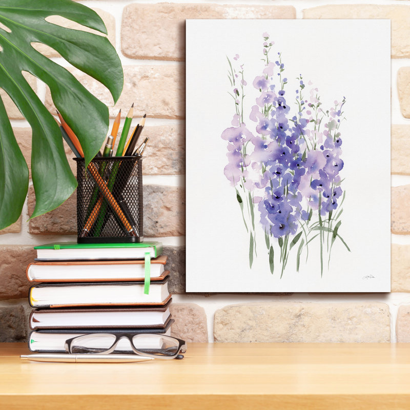 "Epic Graffiti" Spring Blooms 3 "par Katrina Pete, art mural sur toile, H 16 po x l 12 po x P 0,75 po