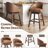Nivelles Swivel Upholstered Counter Stool-837885666-837885670