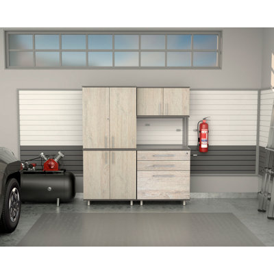 Inval Kratos 3 Piece Garage Storage System