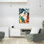 Art mural romantique automne romantique coloré-129154983