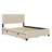 Upholstered Platform Bed With 2 Drawers And Trundle-1579962091