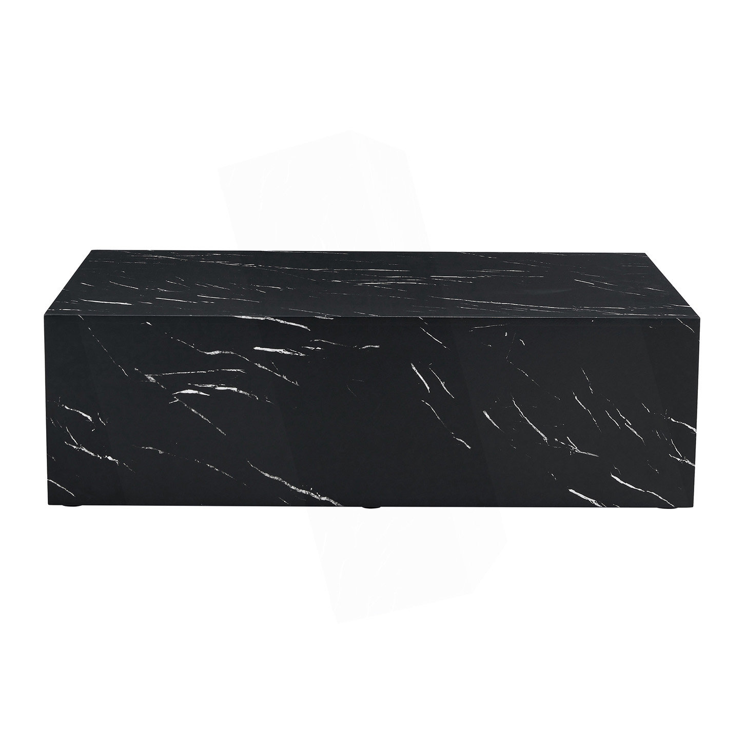 Wrought Studio™ Marble Texture Coffee Table | Wayfair, image size:1450x1450