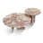 2-Piece Round Nesting Coffee Table Set-1399438922