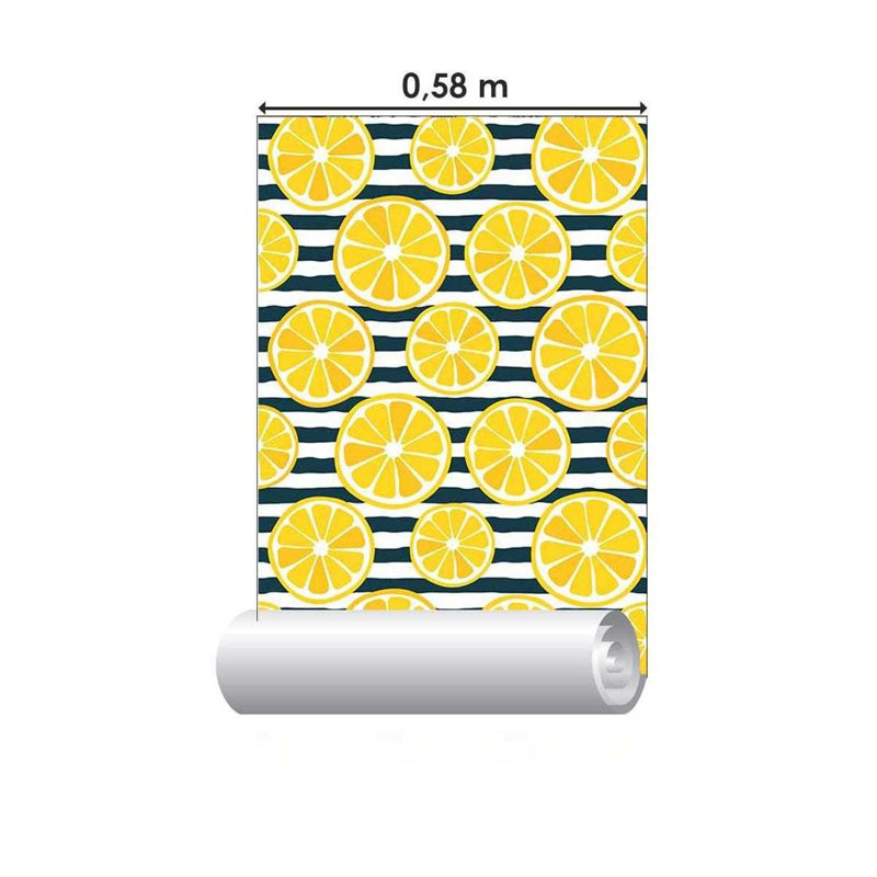 Rouleau de papier peint adhésif Hermosillo, L 126 po x l 24 po