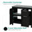 36" Free-Standing Modern Single Bathroom Vanity With Sink-1260697760