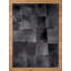 Tapis Abani Rugs Hide HID490A Noir Charbon à motif crocodile en relief et patchwork Yocelyne-1369488213