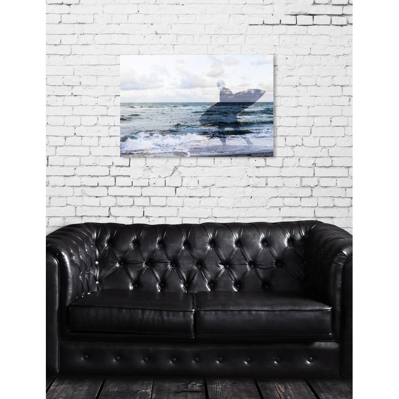 " Surfing Wanderer ", 30" H x 45" W x 1.5" D