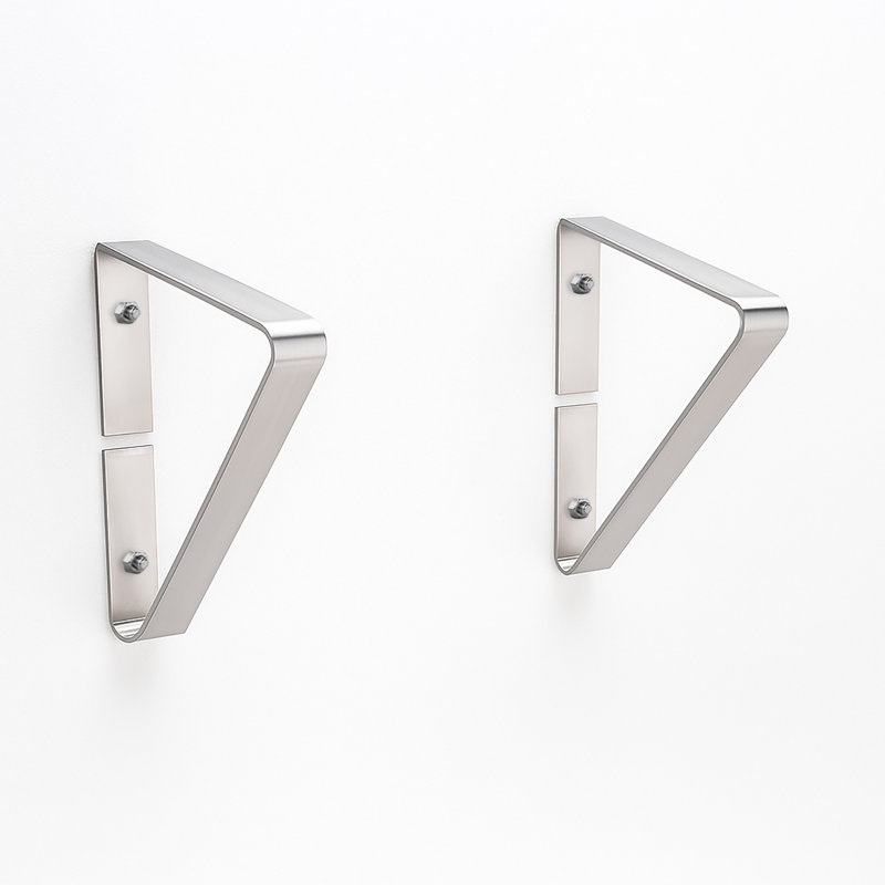 Supports muraux pour un soutien supplémentaire. À utiliser avec l'évier Whitehaus WHNCMB4413